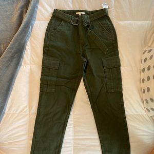 Brand new size 25 PacSun “Cadet Green” pants